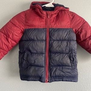 Old Navy hooded puffer coat